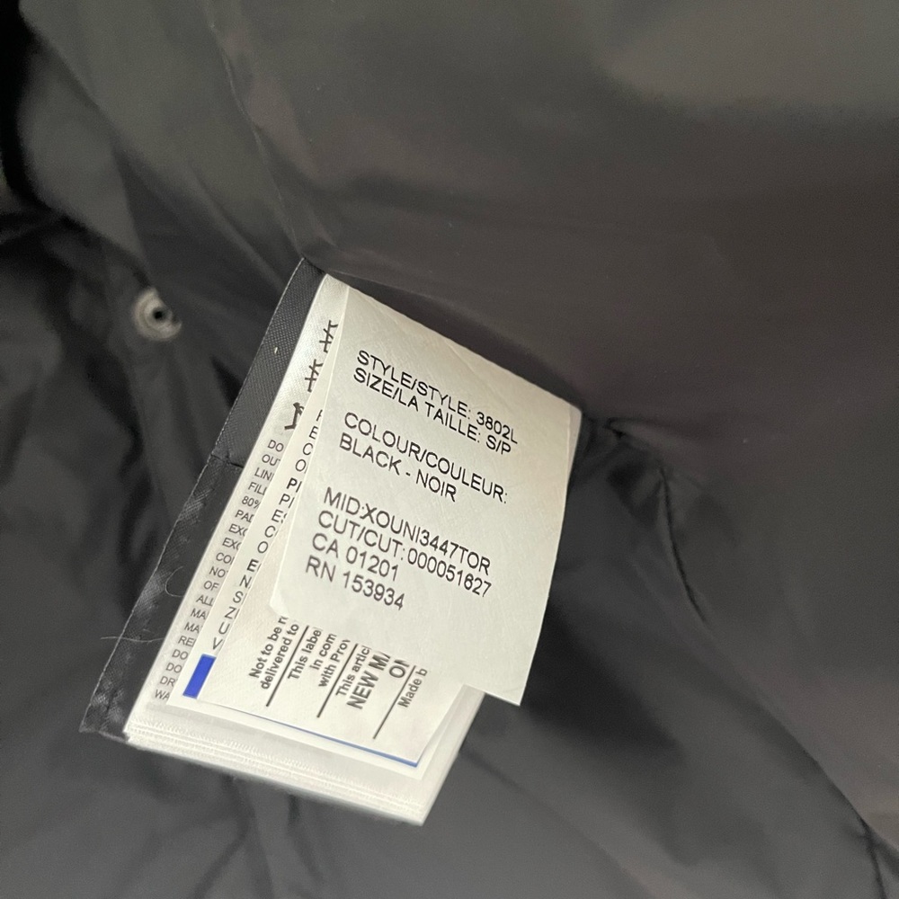 Canada Goose thigh length Shelburne Parka winter Jacket in size small - Picture 4 of 9